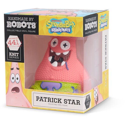 SpongeBob SquarePants Patrick #441 Handmade By Robots Vinyl Figure