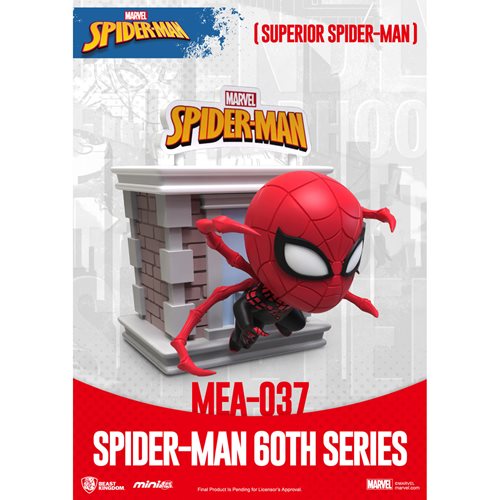 Spider-Man 60th Anniversary MEA-037 Mini-Figure Case of 8