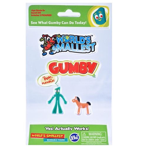 World's Smallest Gumby and Pokey Figure Set
