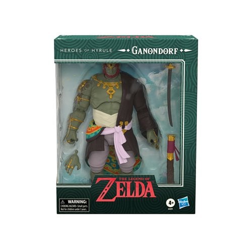 The Legend of Zelda Heroes of Hyrule Tears of the Kingdom Deluxe Ganondorf 6-Inch Scale Action Figur