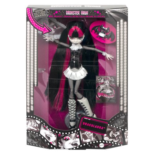Monster High Reel Drama Draculaura Doll, Not Mint