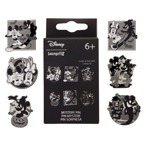 Disney Mickey & Minnie Ghost Mystery Box Pin Case of 12