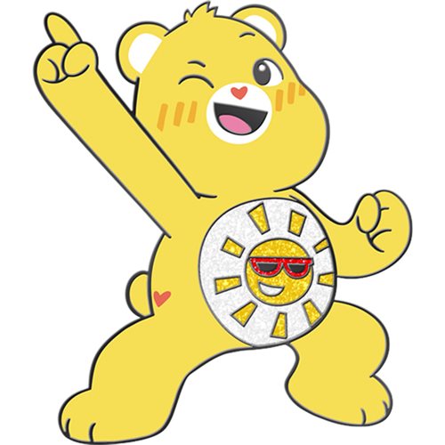 Kidrobot Care Bears Enamel Pin Série 1-Funshine Bear 