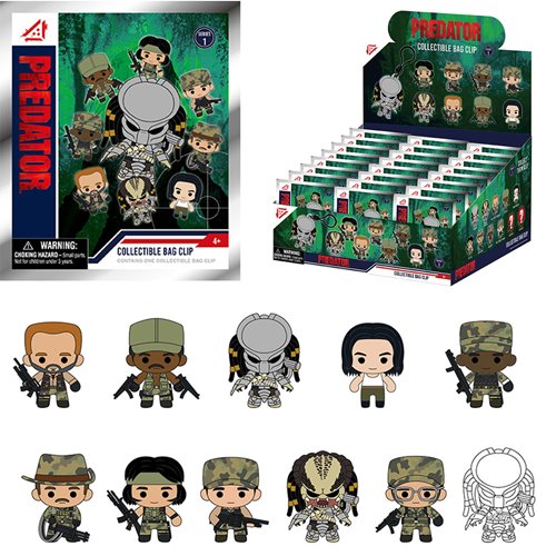 Predator Series 1 3D Foam Bag Clip Display Case of 24