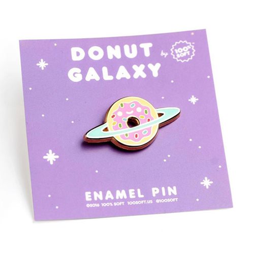 Donut Galaxy Enamel Pin
