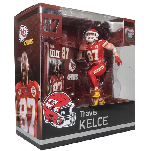 NFL SportsPicks Kansas City Chiefs Travis Kelce 7-Inch Scale Posed Figure