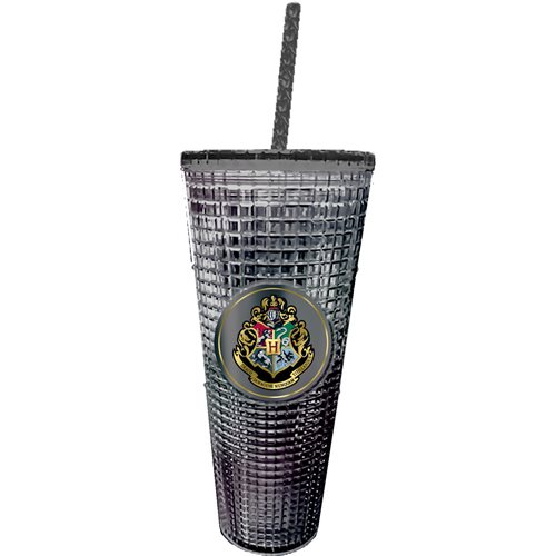 Harry Potter Hogwarts Diamond 20 oz. Acrylic Cup with Straw
