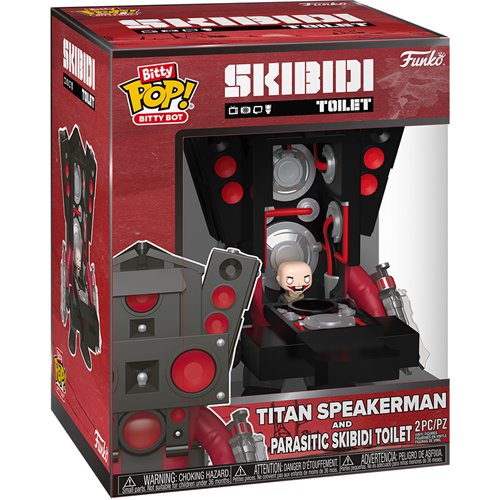 Skibidi Toilet Titan Speakerman Bitty Pop! Bitty Bot Vinyl Figure