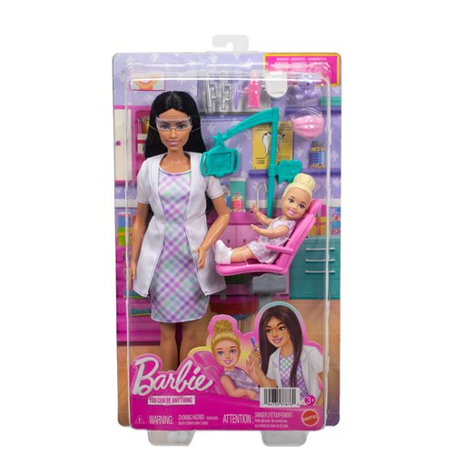 Barbie Careers Dentist Doll with Brown Hair