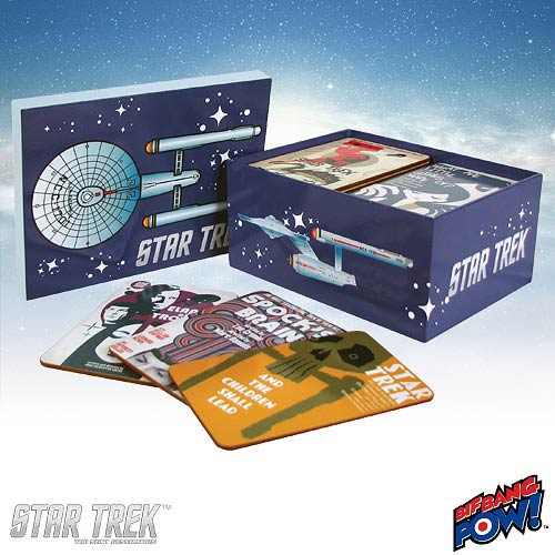 Star Trek The Original Series Fine Art Coasters Set of 40, Series 1 - Convention Exclusive