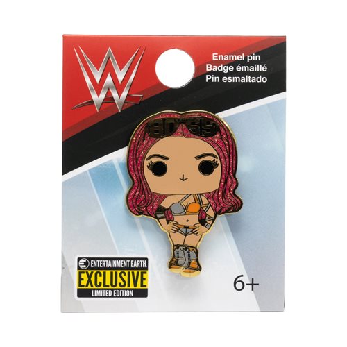 WWE Sasha Banks Pop! by Loungefly Enamel Pin - Entertainment Earth Exclusive