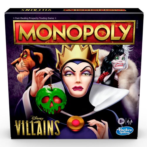 Disney Villains Edition Monopoly Game