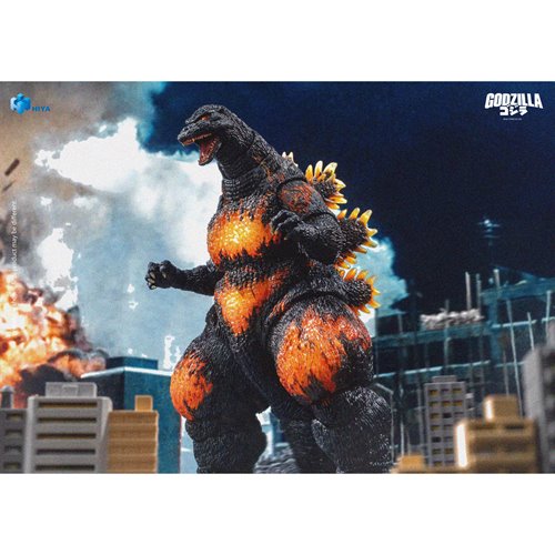 Godzilla vs. Destroyah 1995 Burning Godzilla Exquisite Basic Series None Scale 7-Inch Action Figure