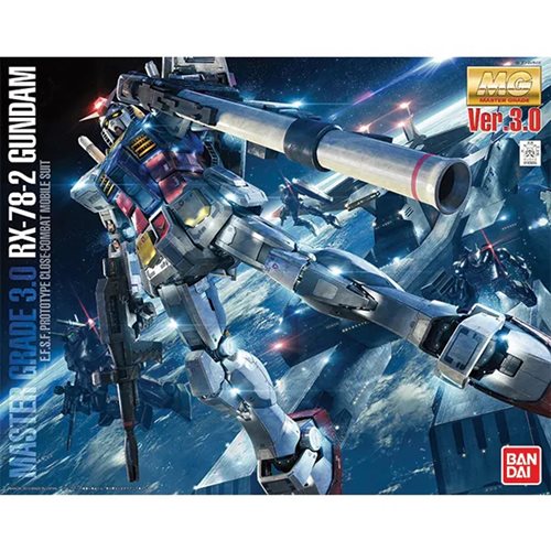 Mobile Suit Gundam RX-78-2 Gundam Version 3.0 Master Grade 1:100 Scale Model Kit