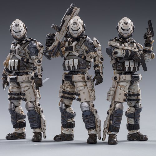 Joy Toy Free Truism 20ST Legion White Viper Squad 1:18 Scale Action Figure 3-Pack