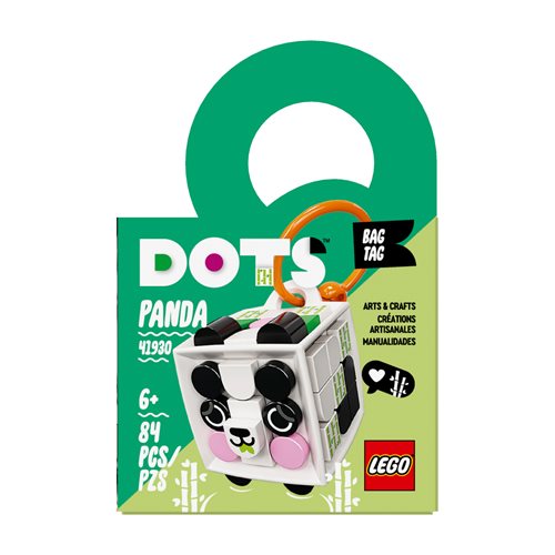 LEGO 41930 DOTS Bag Tag Panda