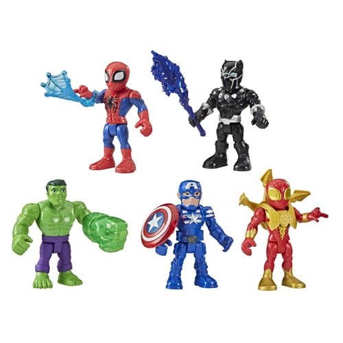 Marvel Super Hero Adventures 5-Inch Action Figure 5-Pack