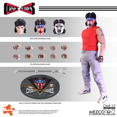 Teenage Mutant Ninja Turtles Casey Jones One:12 Collective Action Figure