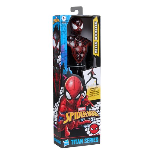 Spider-Man Titan Series Miles Morales 12-Inch Action Figure