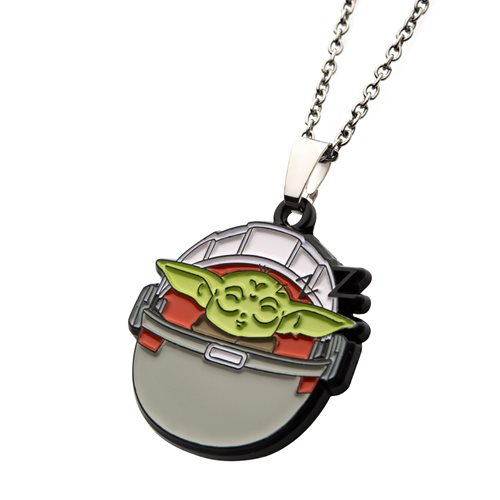 Star Wars The Mandalorian The Child Sleeping Necklace