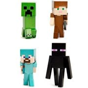 Minecraft Wave 4 MetalFigs 2 1/2-Inch Die-Cast Metal Mini-Figure Set of 4