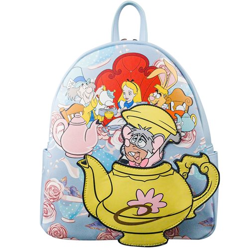 Alice in Wonderland Tea Party Floral Mini Backpack