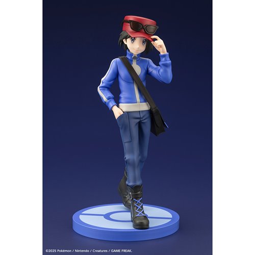 Pokemon Calem with Froakie ArtFX J 1:8 Scale Statue