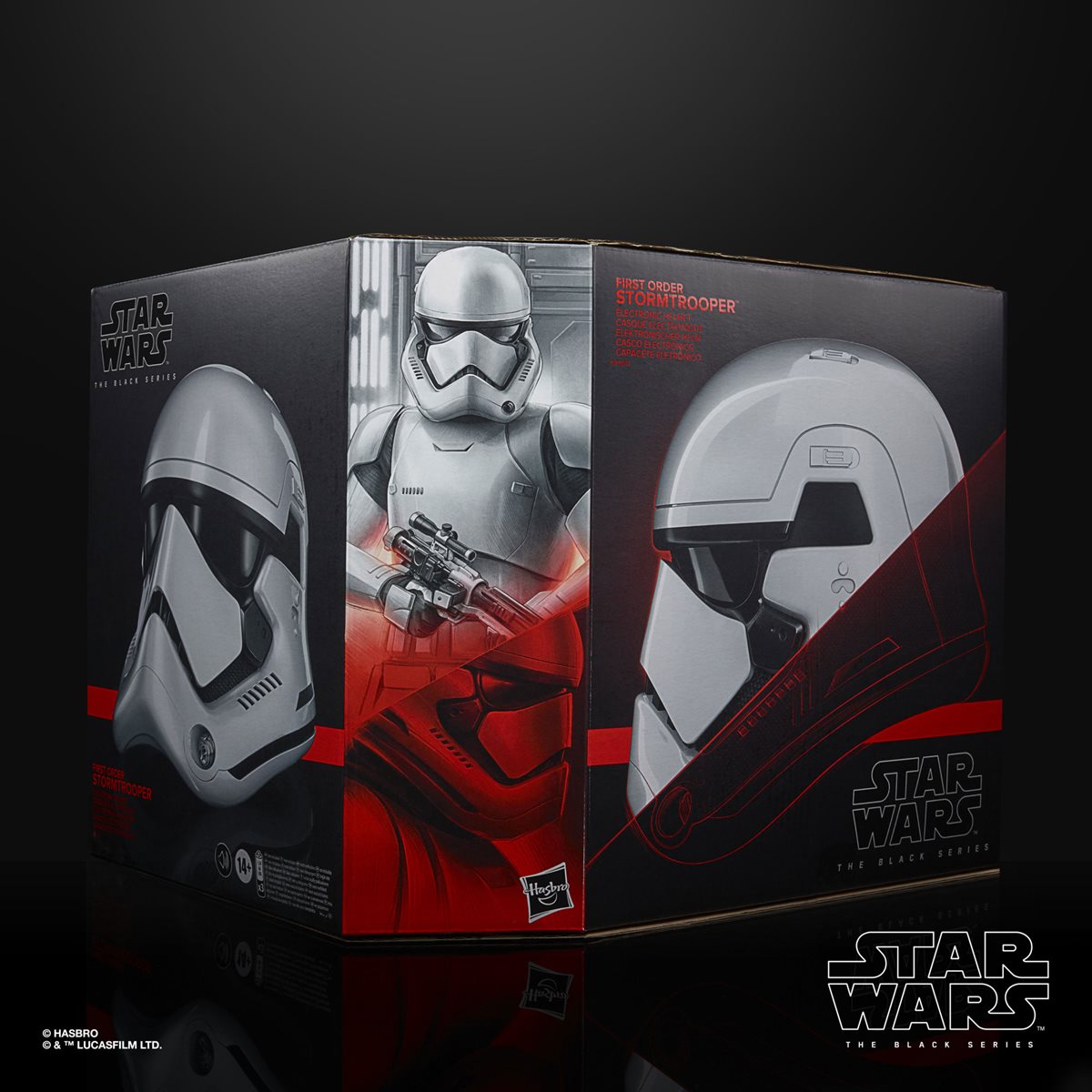 STORMTROOPER HELMET BOX 17.5 cm Star Wars Official Licensed 