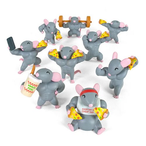 Pizza Rats: Gym Rat Mystery Box Display Tray of 8
