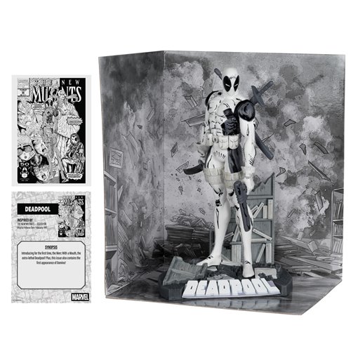 Marvel Deadpool The New Mutants #98 Line Art 1:10 Scale Posed