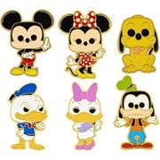 Disney Sensational 6 Enamel Pop! Pin 6-Pack Set