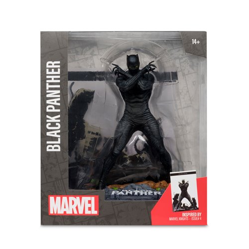 Marvel Wave 4 Black Panther Marvel Knights #4 1:10 Scale Posed Figure with Scene
