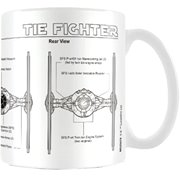 Star Wars Tie Fighter Sketch 11 oz. Mug