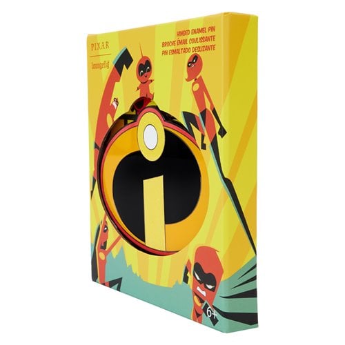 The Incredibles 20th Anniversary 3-Inch Collector Box Pin