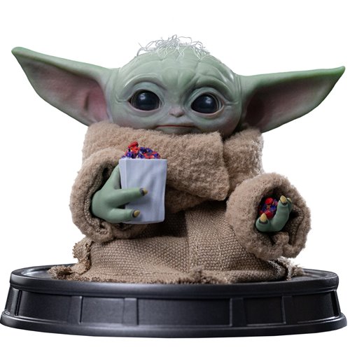 The Mandalorian and Grogu Movie Grogu Popcorn Time Limited Edition 1:4 Scale Statue