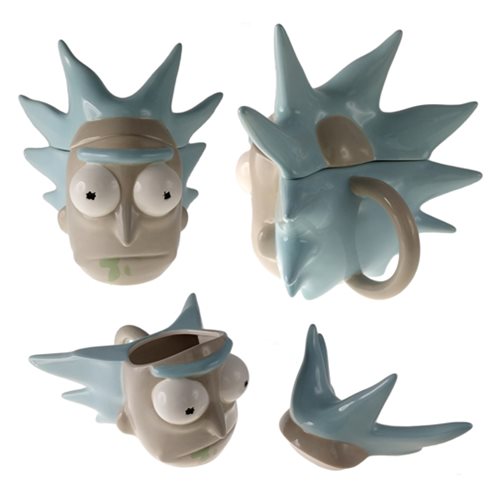 Rick and Morty Rick Sanchez Molded Mug