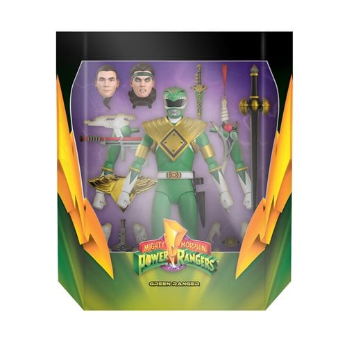 Power Rangers Ultimates Mighty Morphin Green Ranger 7-Inch Action Figure