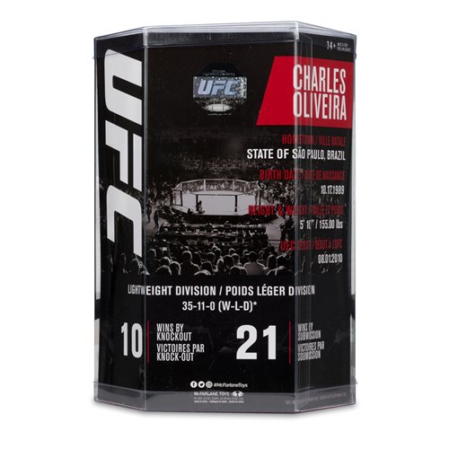 UFC SportsPicks Charles Oliveira 7-Inch Scale Posed Figure