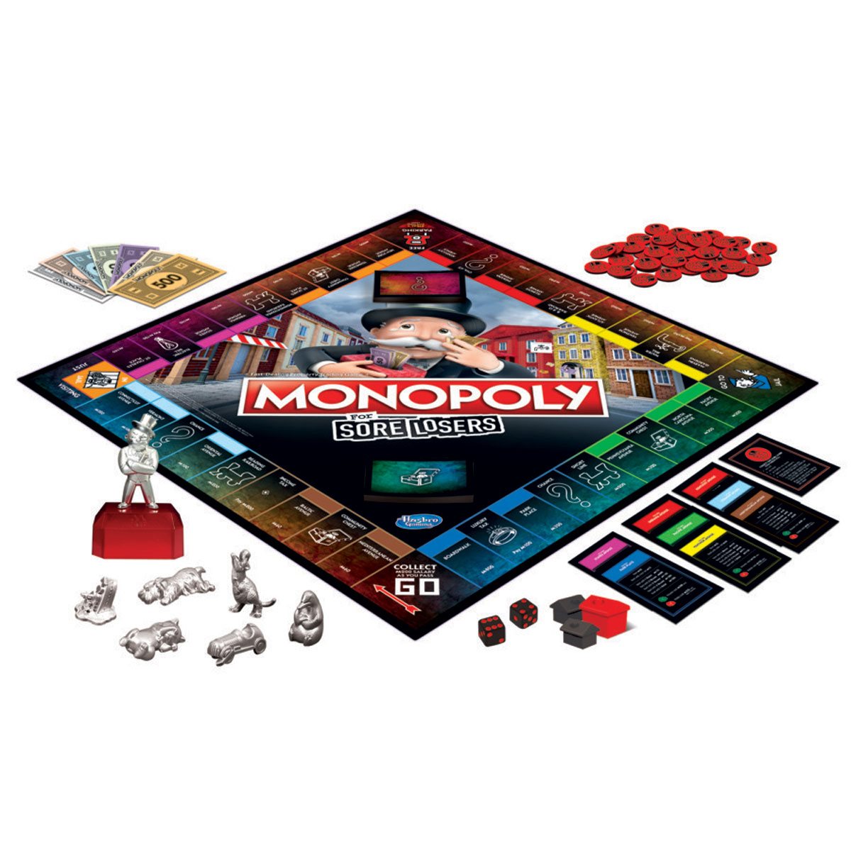 Monopoly for Sore Losers Board Game - Entertainment Earth