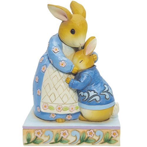 Beatrix Potter Peter Rabbit Mrs. Rabbit and Peter Rabbit by Jim Shore Statue