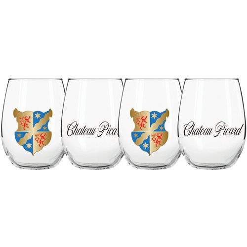 Star Trek Chateau Picard 16 oz. Wine Glass 2-Pack