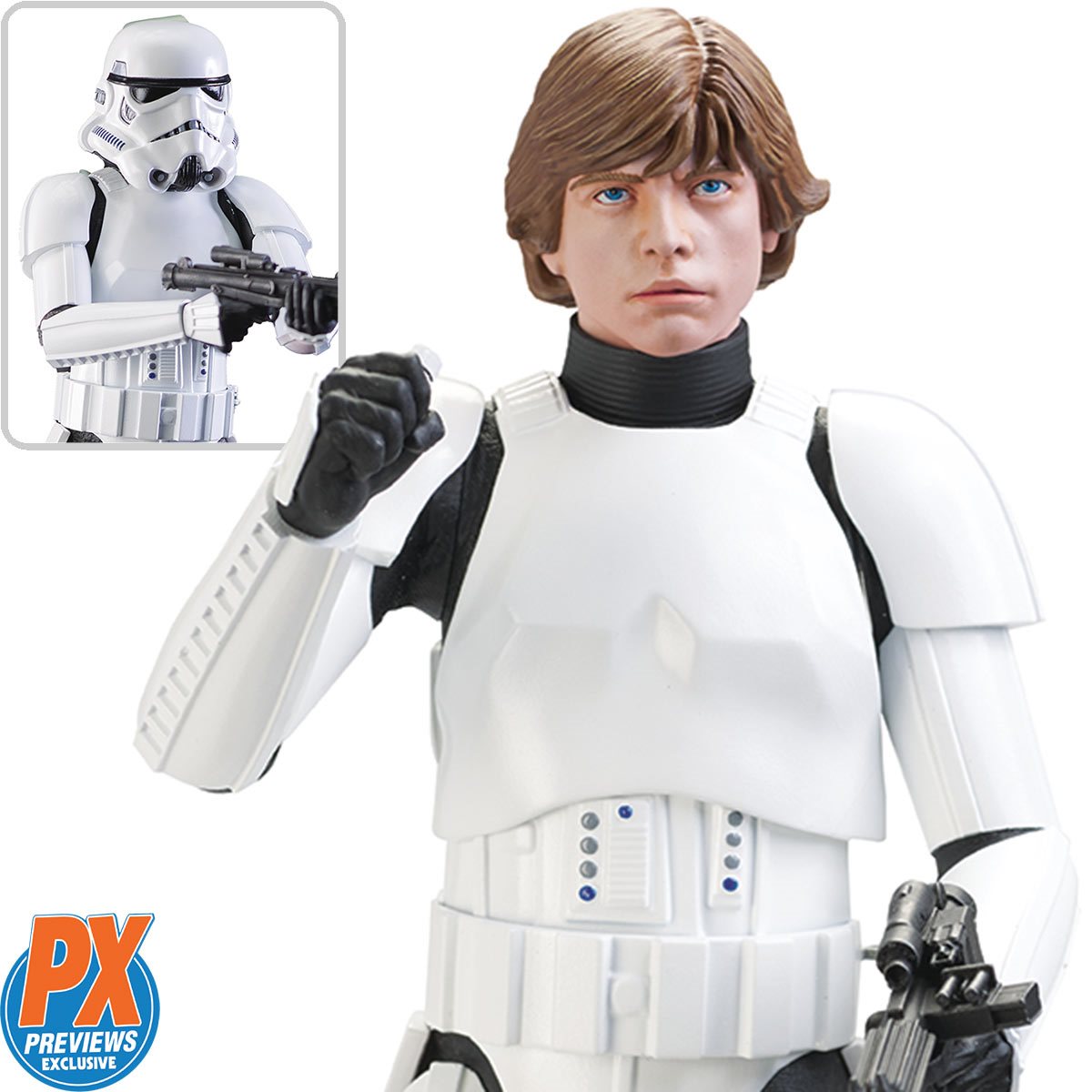 Star Wars: A Hope Luke Skywalker in Stormtrooper Disguise Milestones 1:6 Statue - Previews