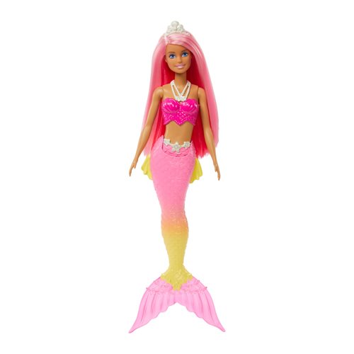 Barbie Dreamtopia Mermaid Doll with Pink and Yellow Tail