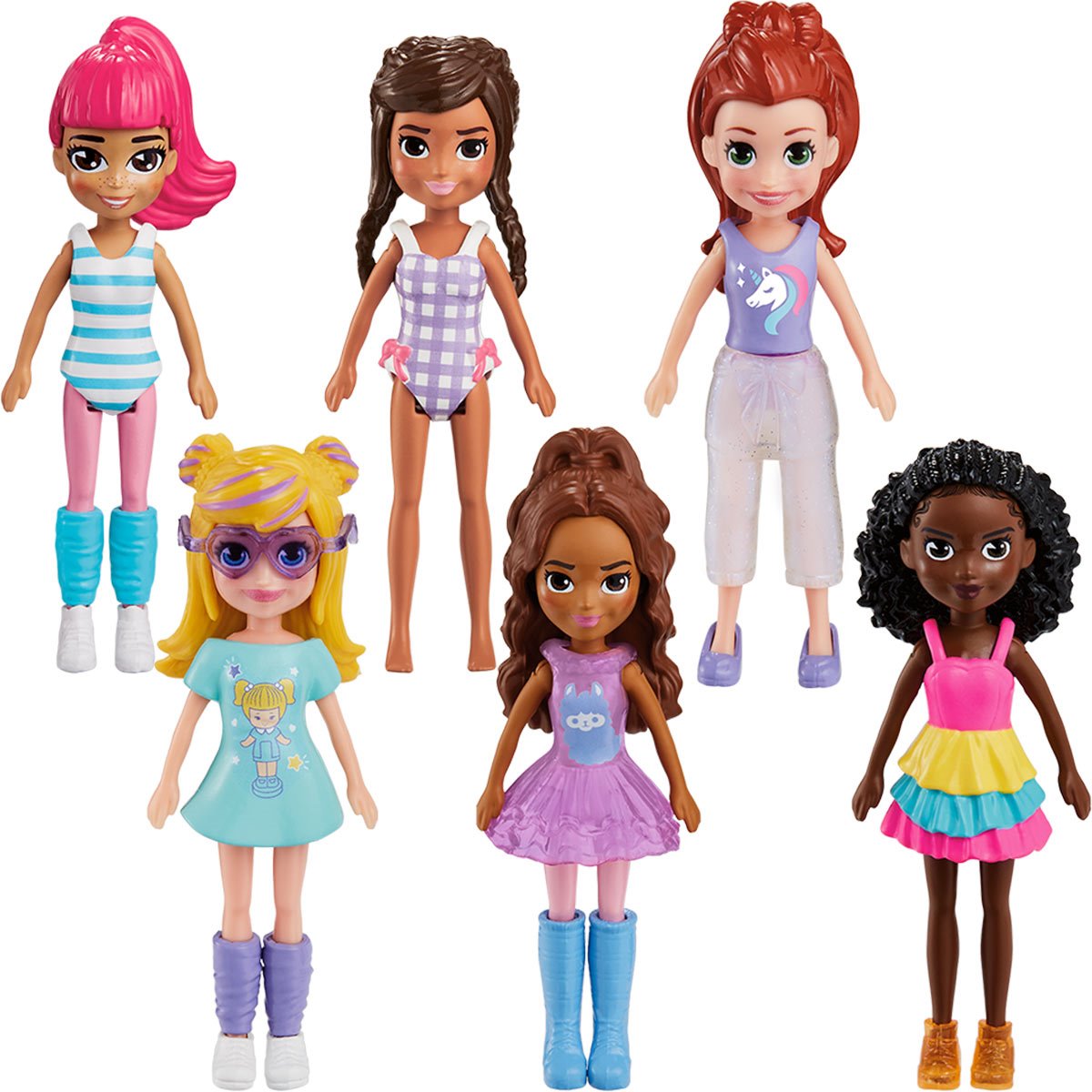 Polly Pocket Fashion Pack Case of 6 - Entertainment Earth