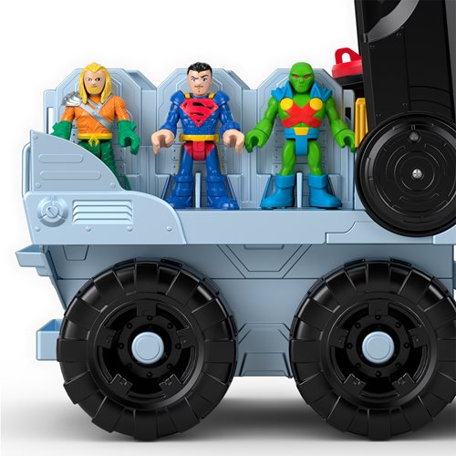 DC Super Friends Imaginext Batman and Transforming Bat-Tank Vehicle Set