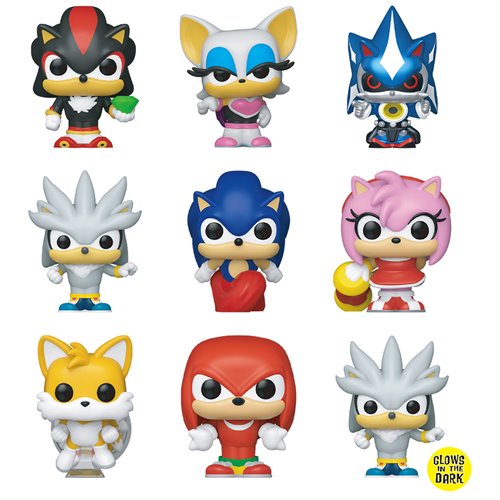 Sonic the Hedgehog Funko Bitty Pop! Singles - Random 8-Pack