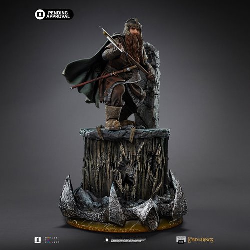 The Lord of the Rings Gimli Unleashed 1:10 Art Scale Limited Edition Statue