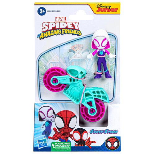 Spidey and His Amazing Friends Figure Motorcycles Wave 1