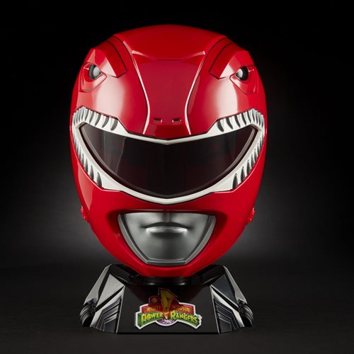 Power Rangers Lightning Collection Premium Red Ranger Helmet Prop Replica