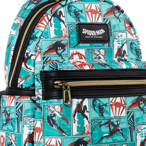 Spider-Man: Across the Spider-Verse Comic Strip Mini-Backpack - Entertainment Earth Exclusive